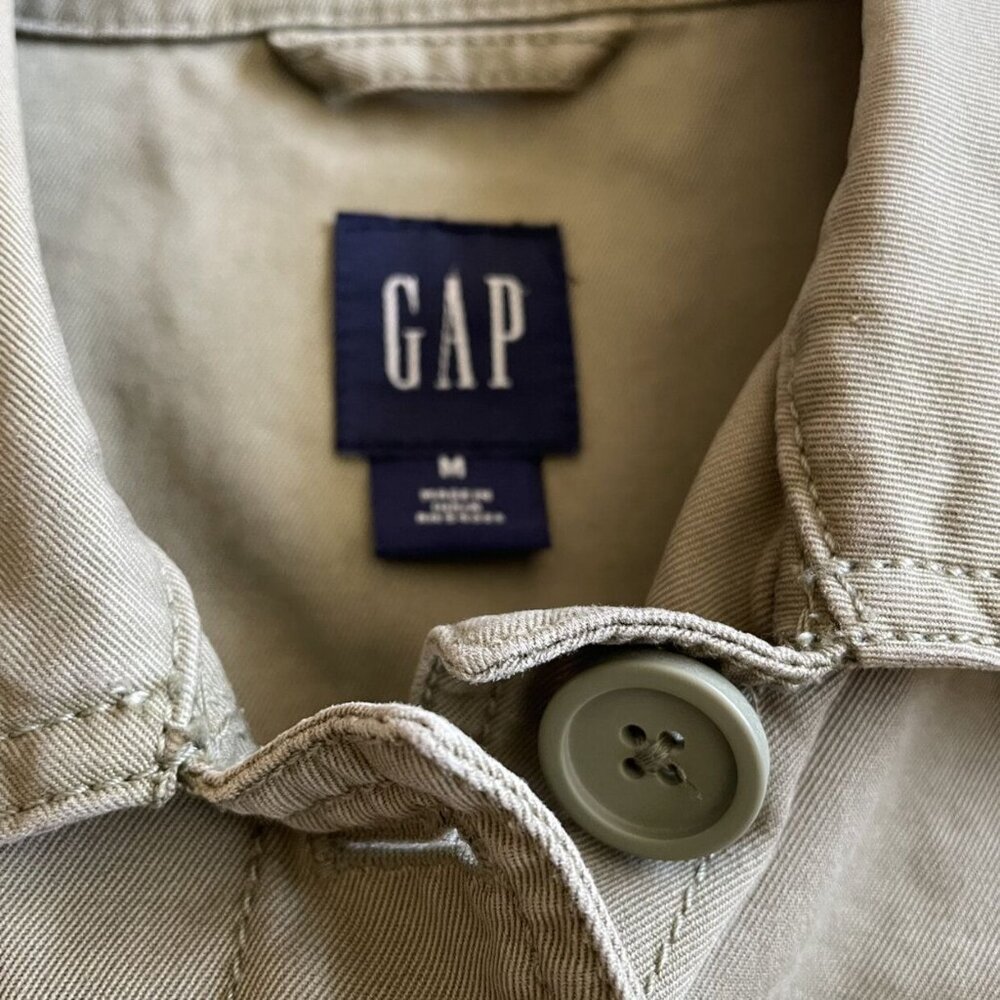 Women’s / Teen’s Gap Green Jacket Size Medium - Picture 4 of 10